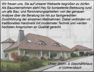 Baugesch�ft Hey