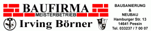 Maurer Brandenburg: Baufirma Irving Börner