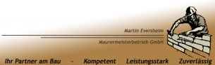 Maurer Nordrhein-Westfalen: Martin  Eversheim Maurermeisterbetrieb GmbH 